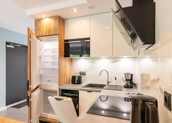 W Sam By Klif - Na Parterze Z Tarasem I Parkingiem شقة *