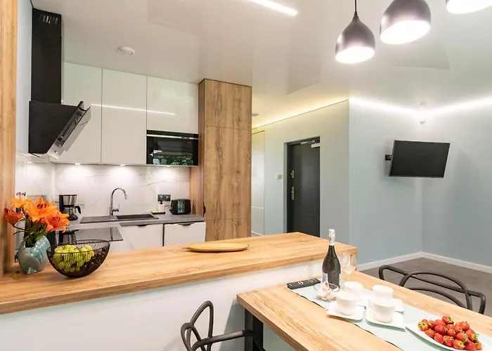 شقة W Sam By Klif - Na Parterze Z Tarasem I Parkingiem