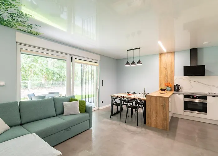 شقة W Sam By Klif - Na Parterze Z Tarasem I Parkingiem