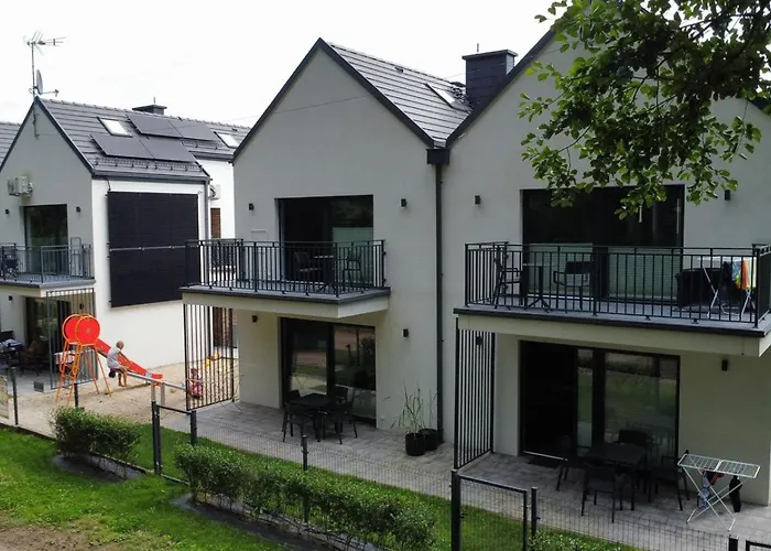 شقة W Sam By Klif - Na Parterze Z Tarasem I Parkingiem أوستكا